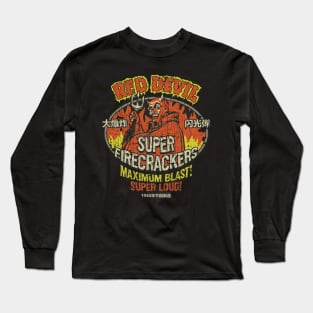 Red Devil Super Firecrackers 1948 Long Sleeve T-Shirt